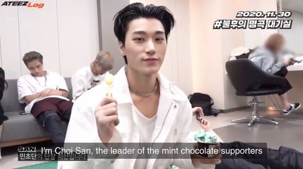 Imagini pentru San ateez mint chocolate