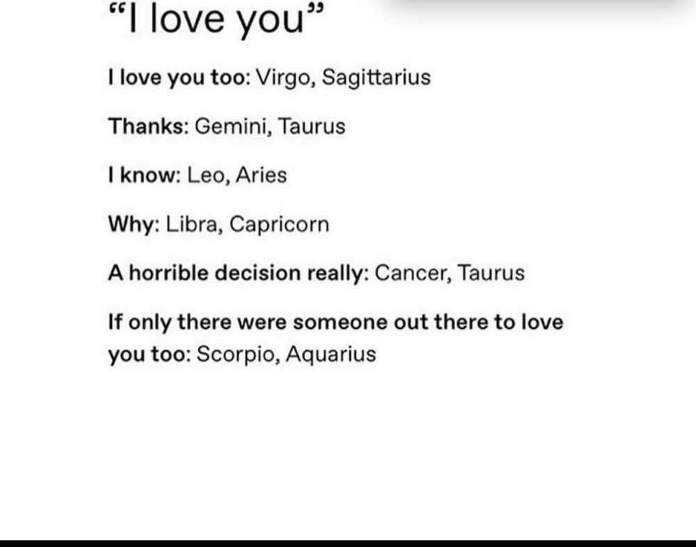 Anymore love t a doesn you when scorpio When a
