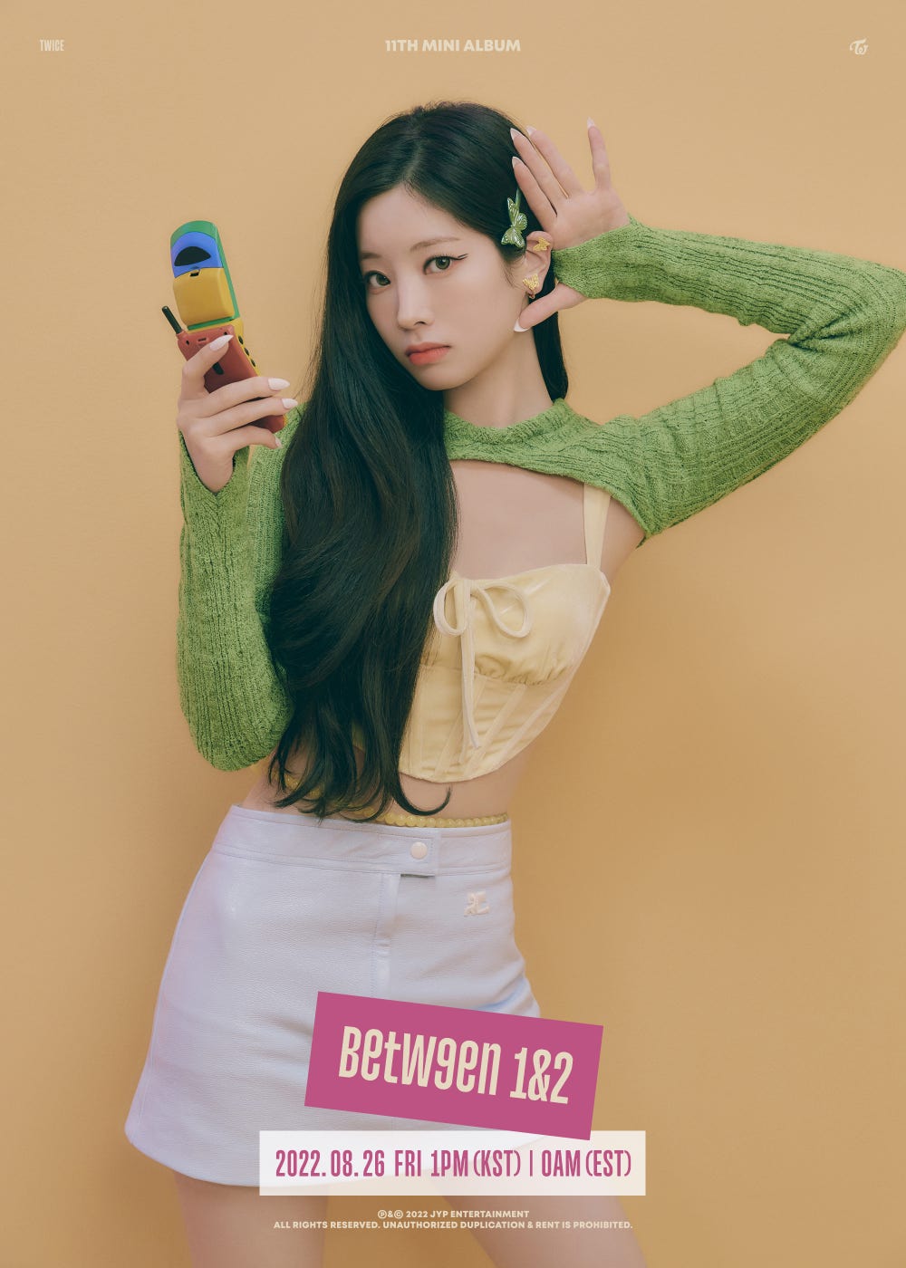 twice 11th mini album "between 1&2" concept photo #2 dahyun2022.