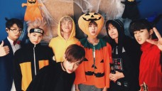 V Live Halloween Party With Bts