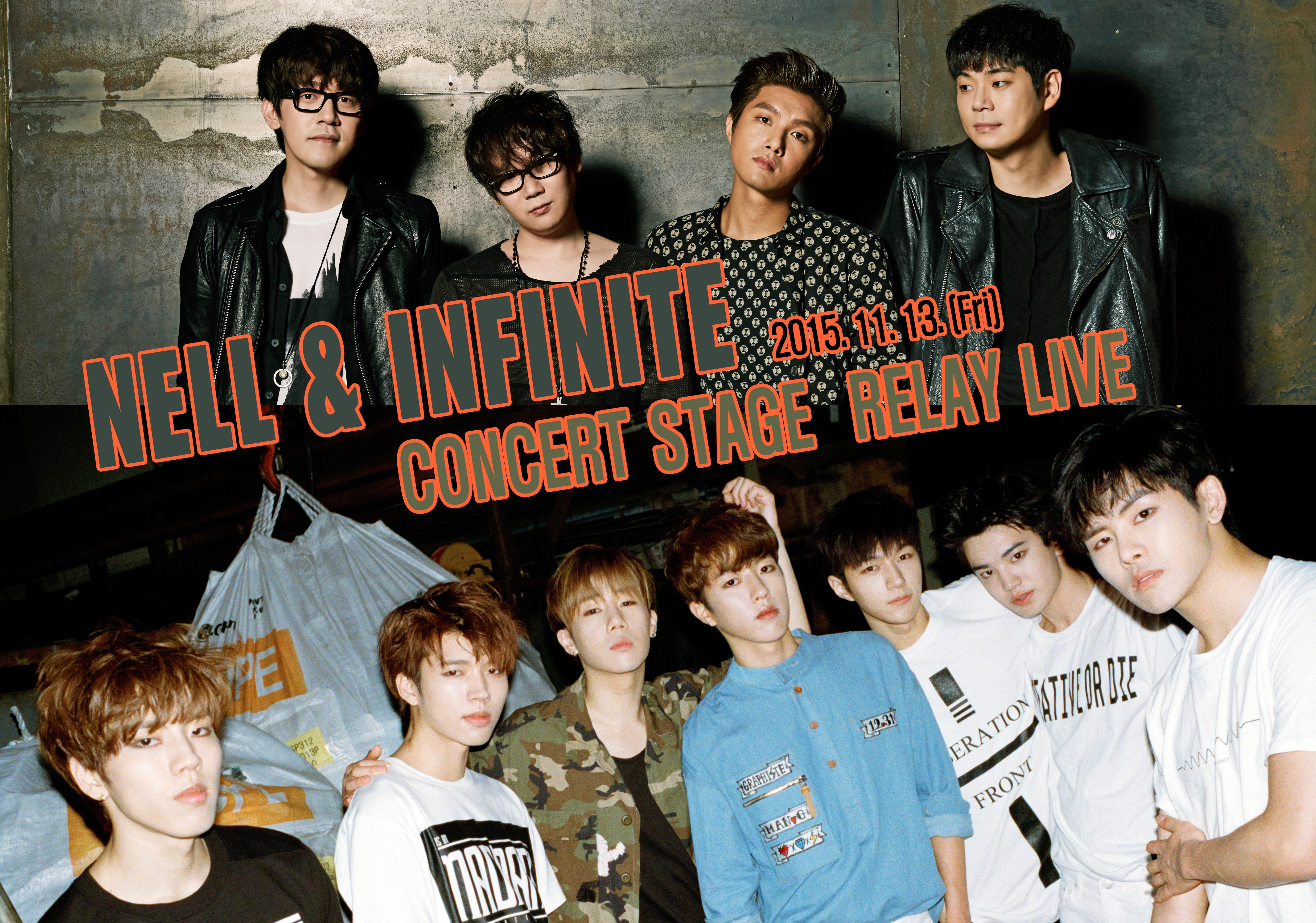 NELL & INFINITE CONCERT STAGE  RELAY LIVE