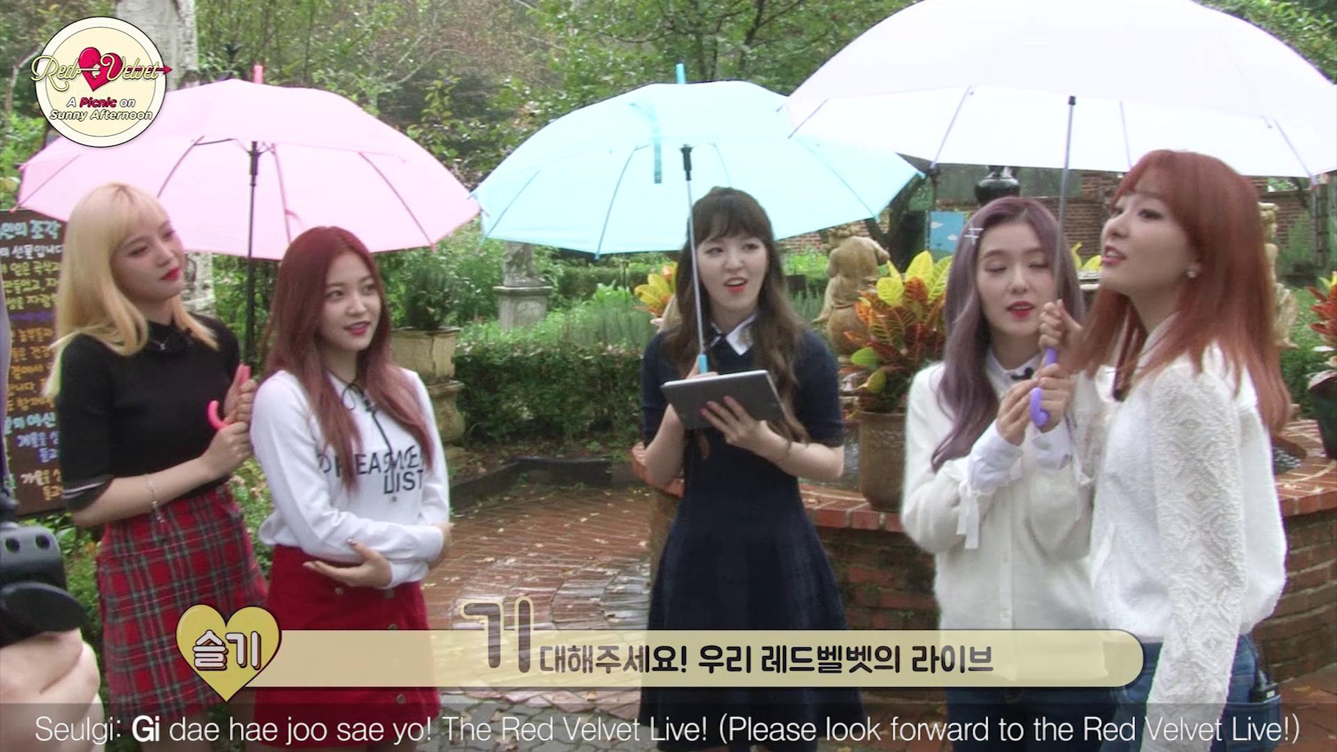 Red Velvet_A Picnic On A Sunny Afternoon PART 1 - Clip 2