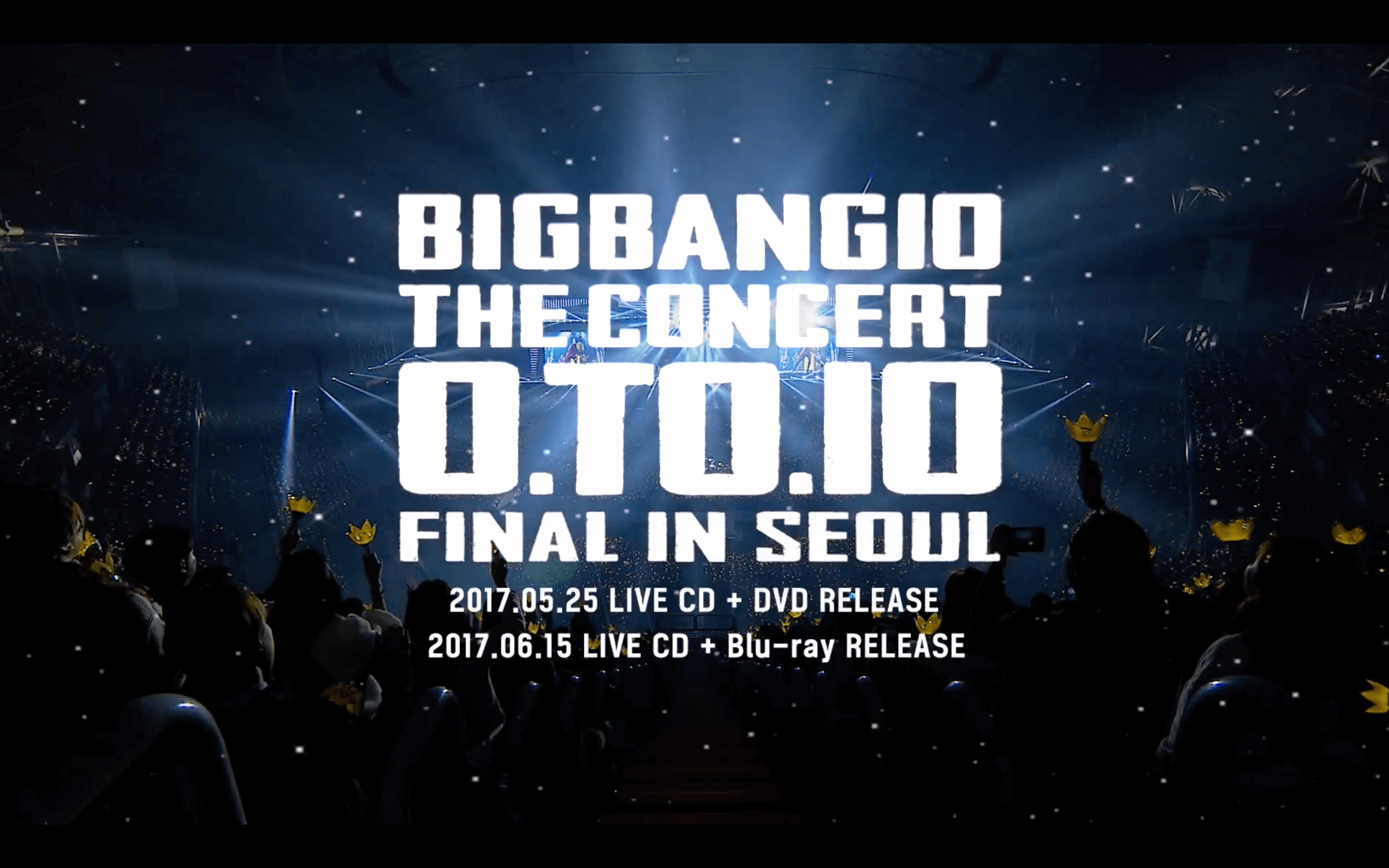 BIGBANG10 THE CONCERT O.TO.10 FINAL IN SEOUL LIVE CD + DVD/Blu-ray TEASER