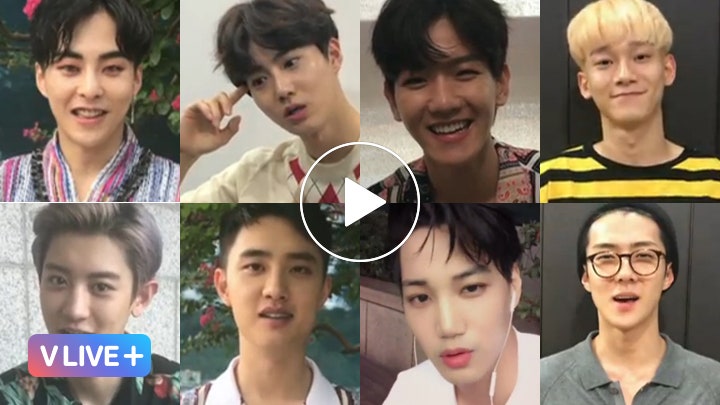 V LIVE - EXO-Love Letter (EXO-L을 향한 멤버들의 러브레터)