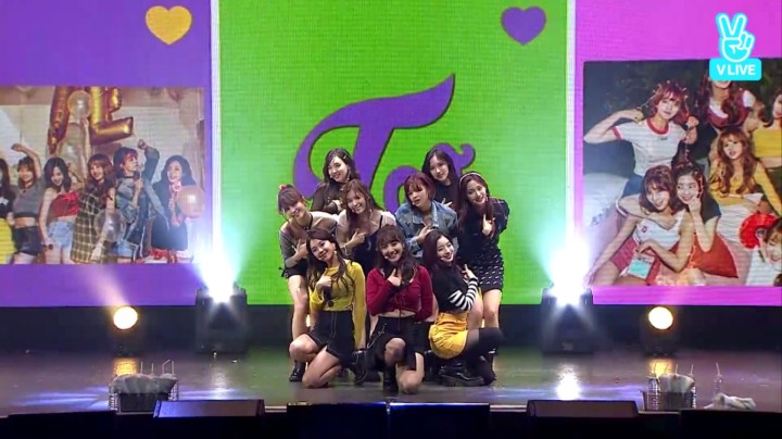 v live