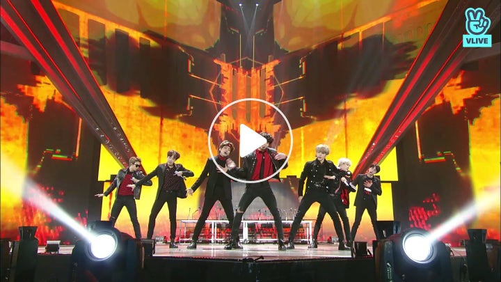 v live