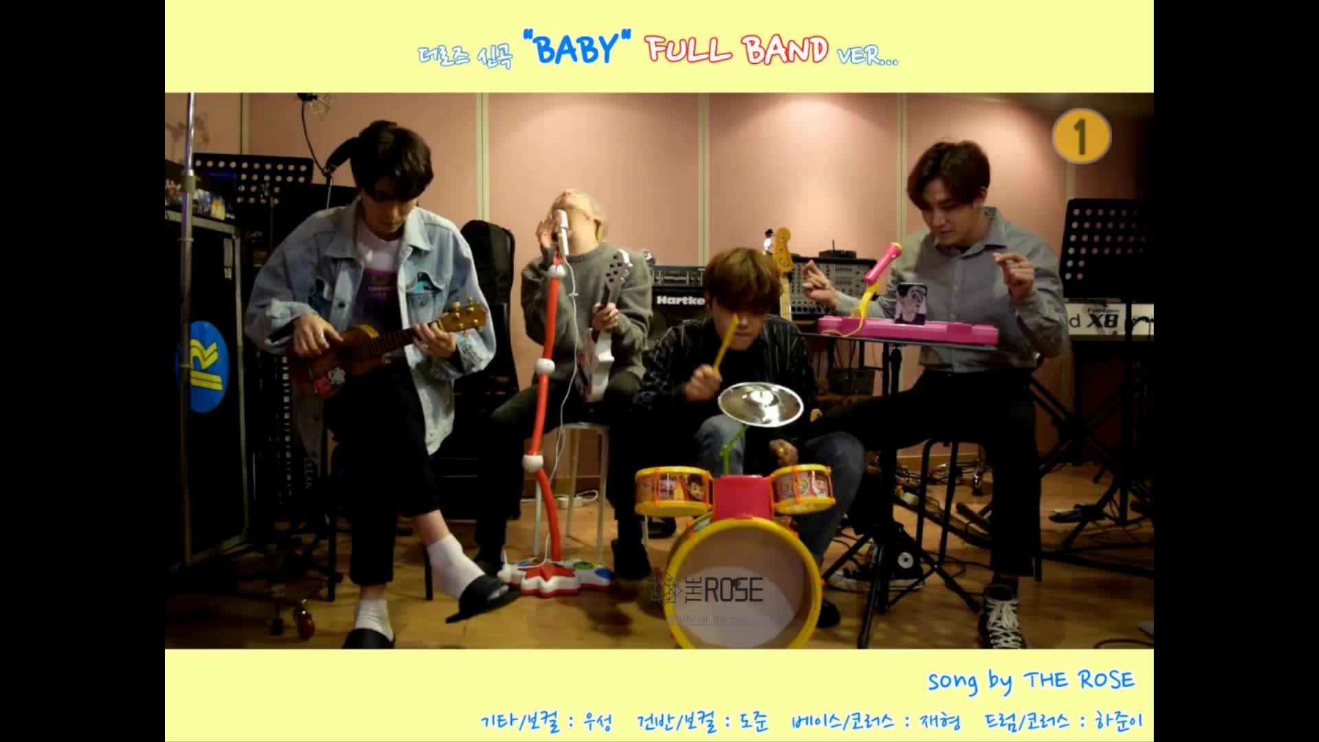 The Rose 신곡 "BABY" Full Band Ver.