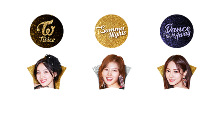 V Live Sticker Twice Dance The Night Away V Live Sticker Twice Dance The Night Away