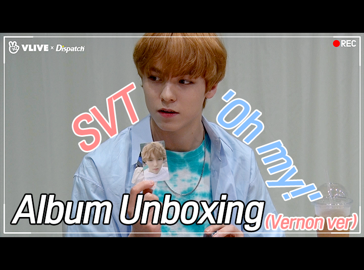 Seventeen 'Oh my!' Album Unboxing (vernon ver)