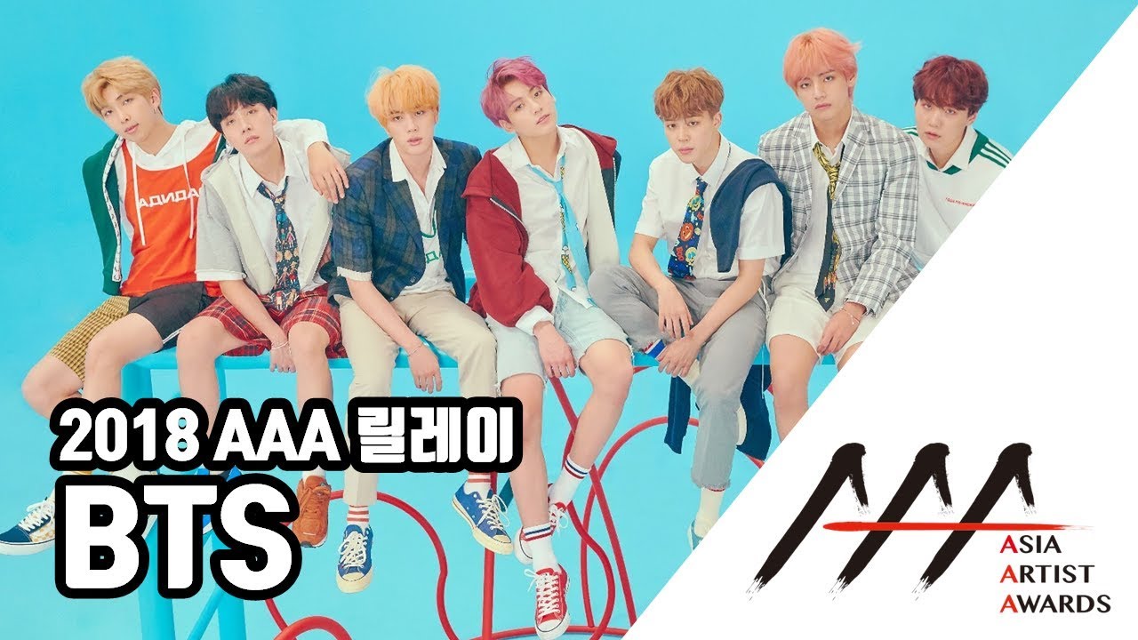  릴레이 01. 기록의 그룹 'BTS' 방탄소년단 '2018 AAA'