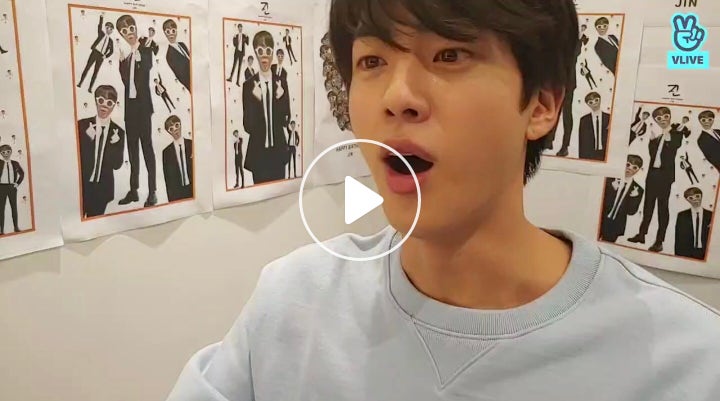 V Live Bts Live Seokjin S Birthday