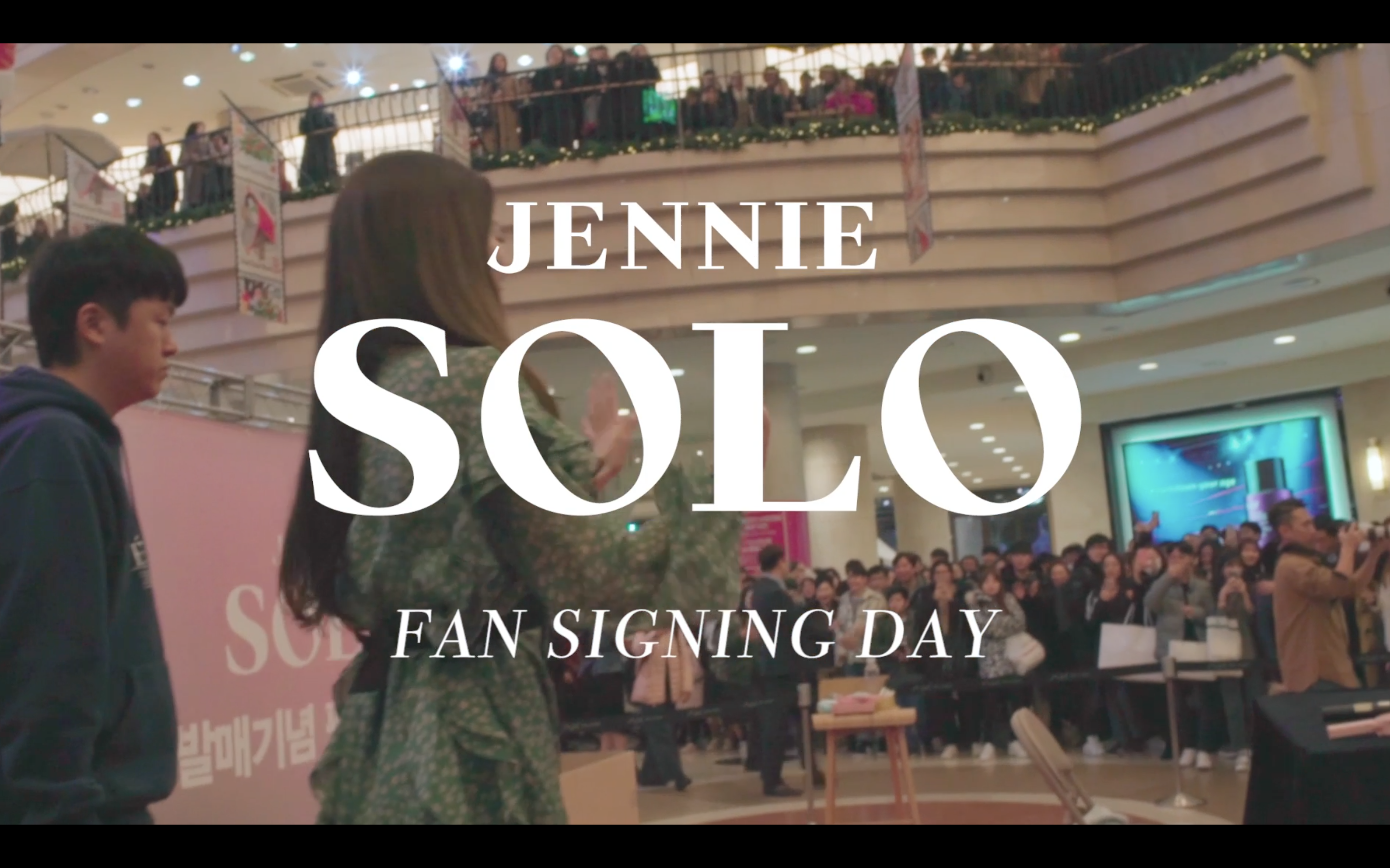 JENNIE - SOLO FAN SIGNING DAY