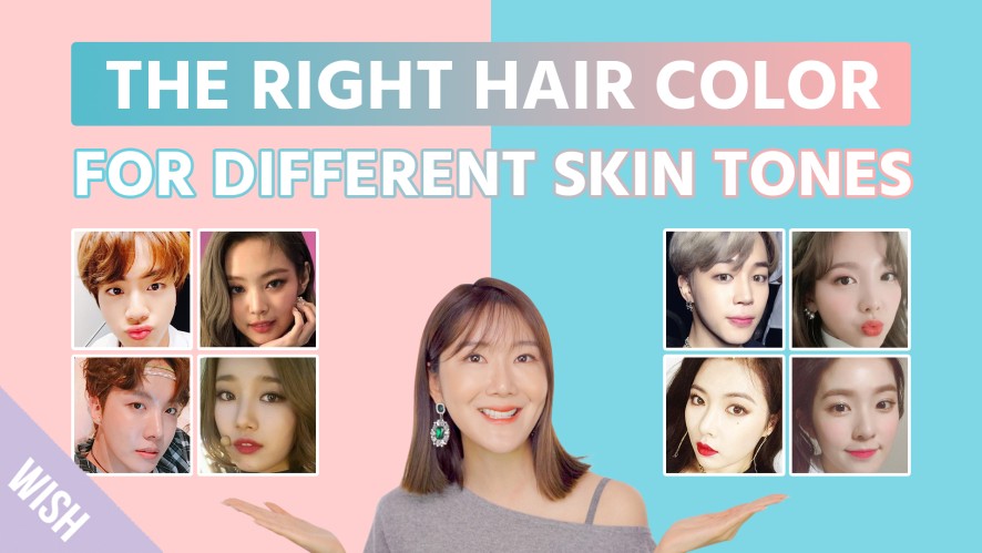 V Live What Hair Color Is The Best For Your Skin Tone Choose