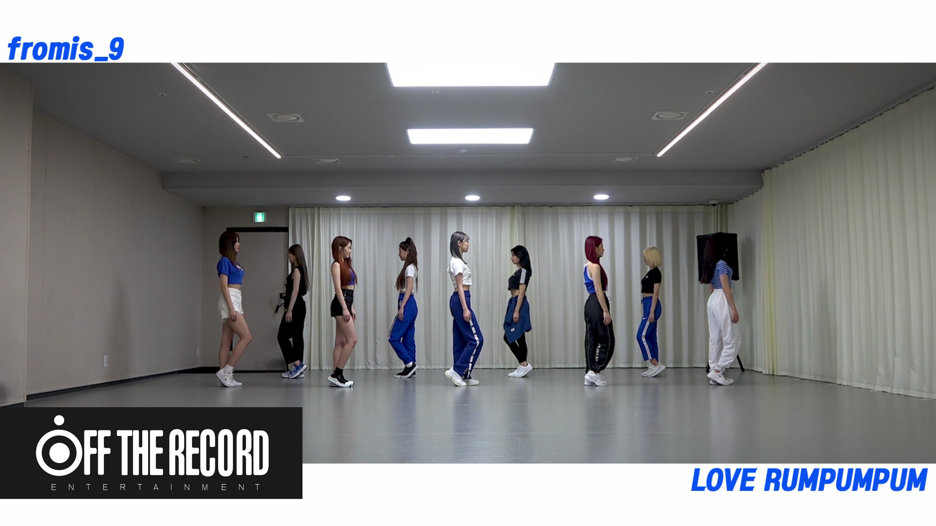 프로미스나인 (fromis_9) - LOVE RUMPUMPUM Choreography
