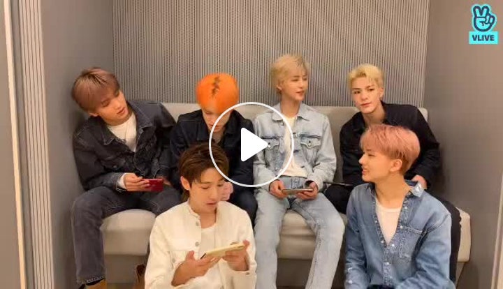V Live We Re Now Heating Up With Nctzen Spirit