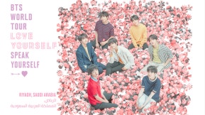 BTS WORLD TOUR 'LOVE YOURSELF: SPEAK YOURSELF' in Saudi Arabia