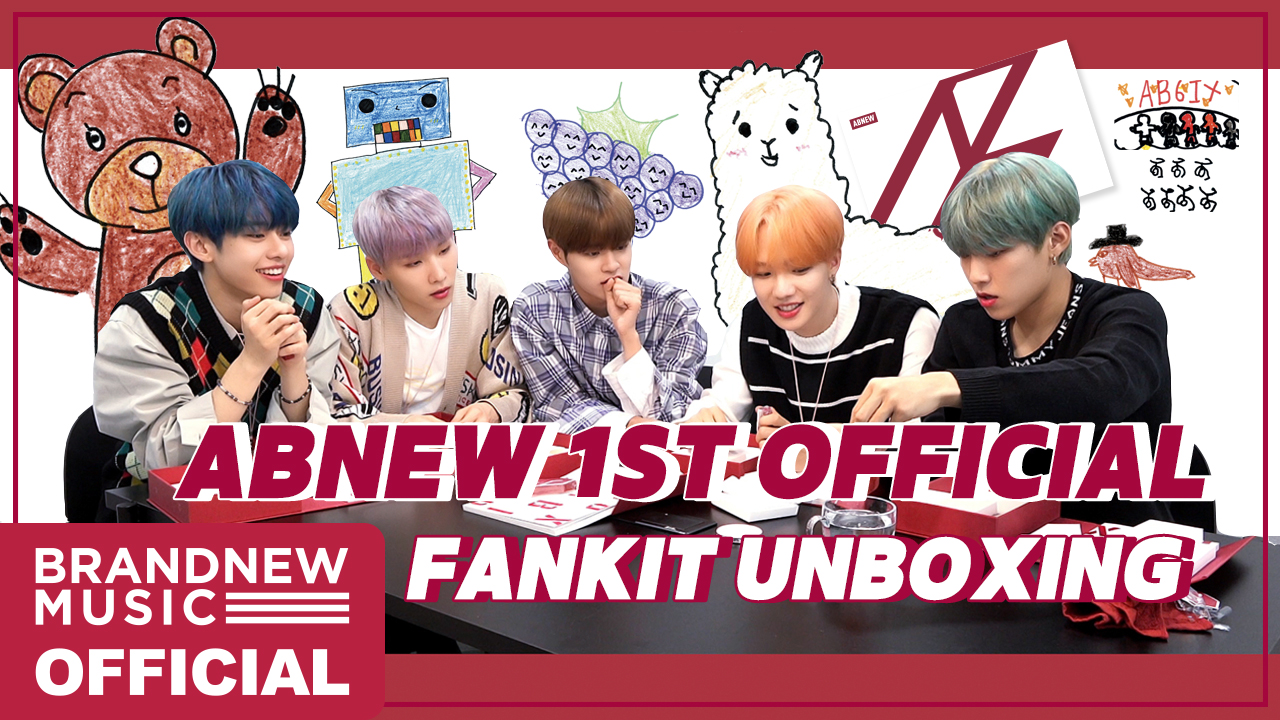 ABNEW 1ST OFFICIAL FANKIT UNBOXING