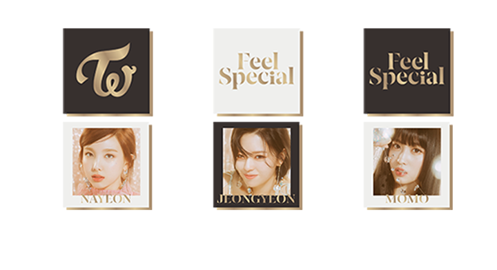 V Live Sticker Twice Feel Special