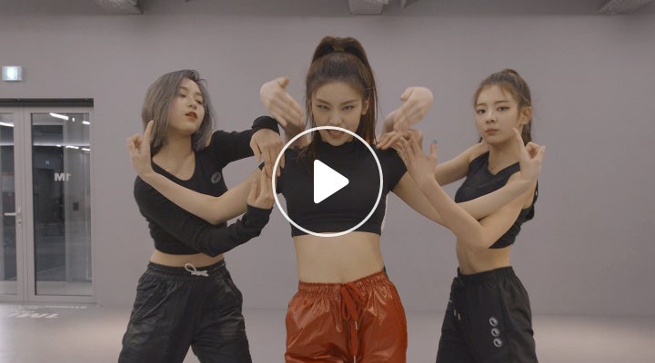 V Live Itzy Wannabe Dance Practice Moving Ver