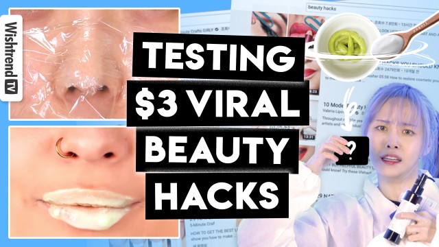 Vaseline Blackhead Removal? Wasabi Lip Plumping? | Under $3 Viral Beauty Hacks, Do They Work?