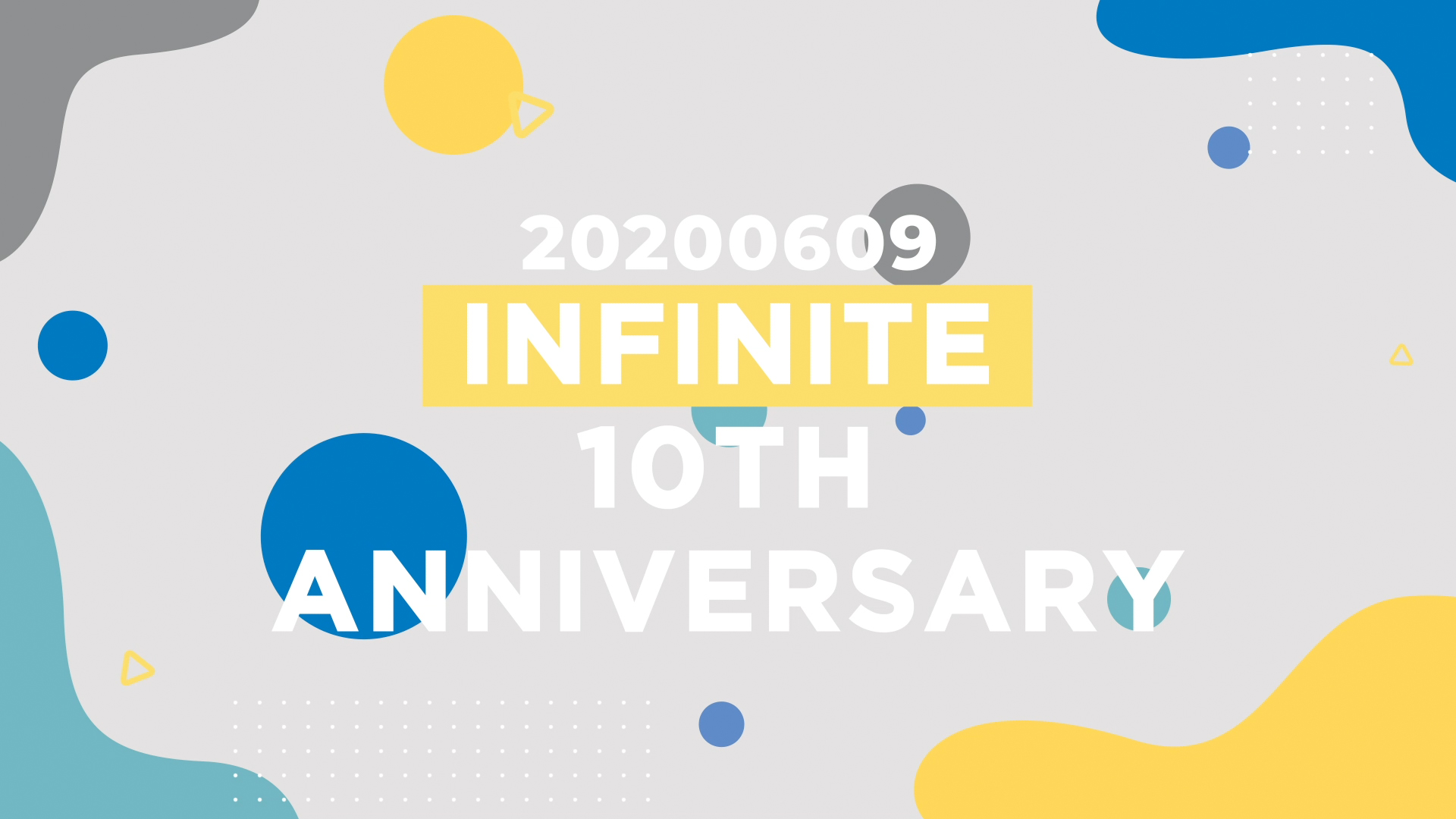 INFINITE 10th Anniversary 축하 인사말 From Woollim Artists