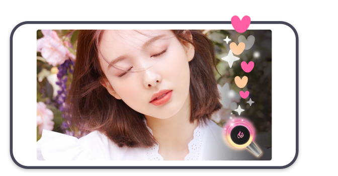 v live