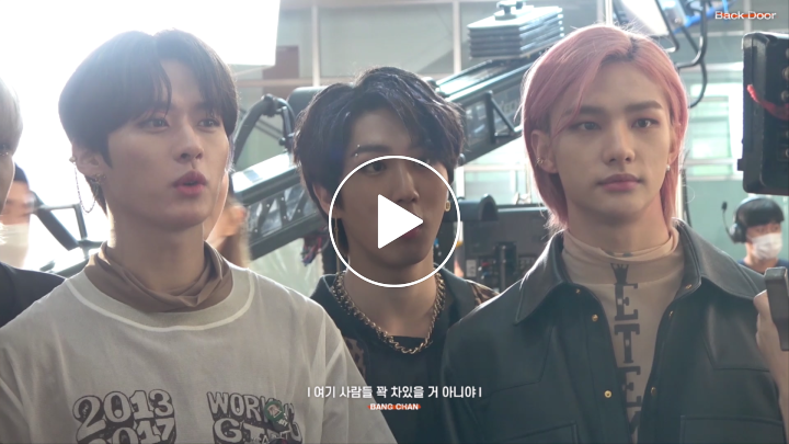 V LIVE - Stray Kids "Back Door" M/V MAKING FILM