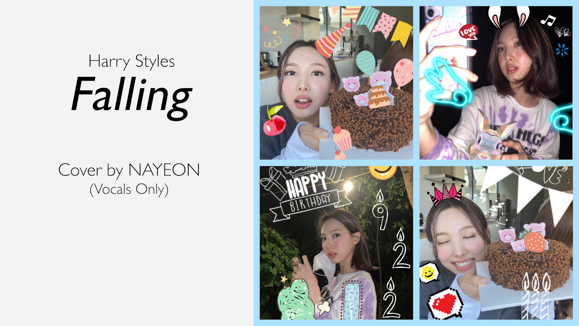 “Falling (Harry Styles)” Cover by NAYEON - Vocals Only