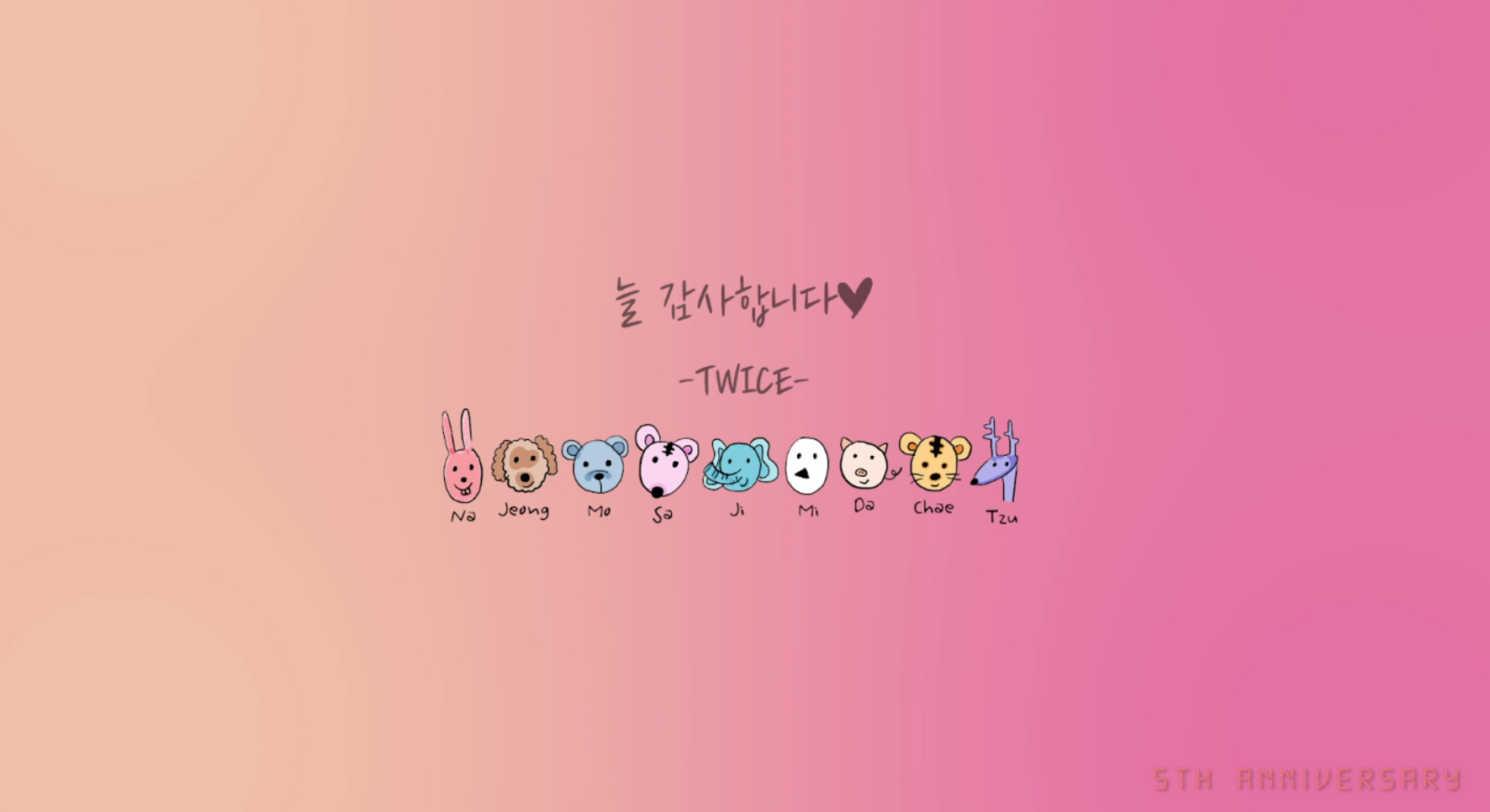 From TWICE, To ONCE