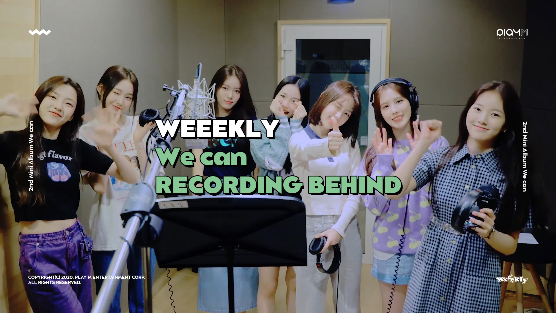 Weeekly(위클리) : 2nd Mini Album [We can] Recording Behind
