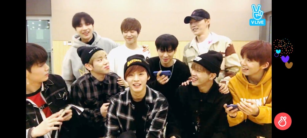 V Live Mix nine engsub (2018) korean kshow. v live