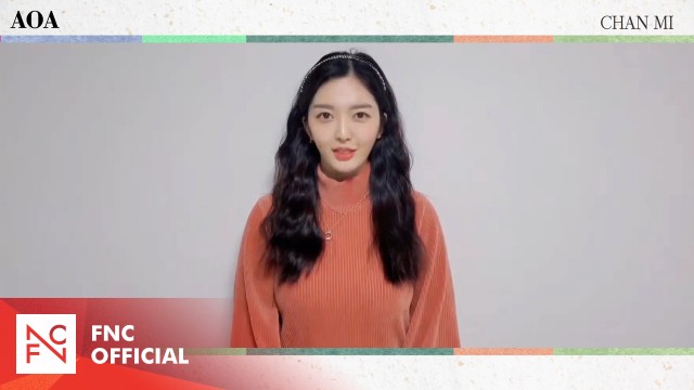 AOA Chan Mi 2021 설 인사 (AOA Chan Mi's message for Lunar New Year's Day)