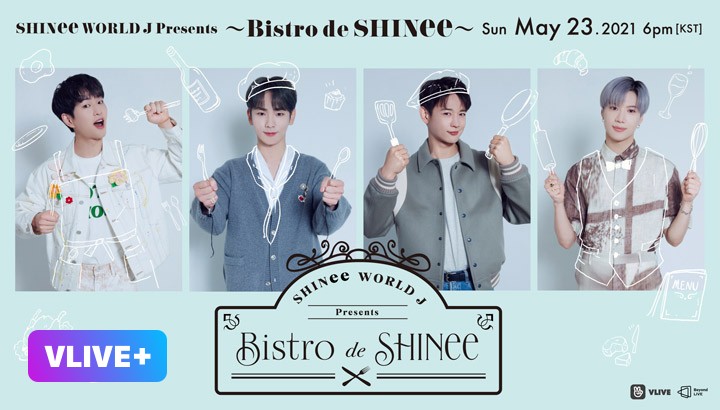 V Live Shinee World J Presents Bistro De Shinee