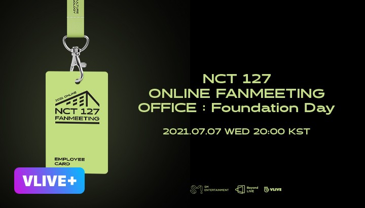 V Live Beyond Live Nct 127 Online Fanmeeting Office Foundation Day