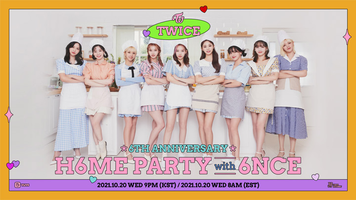 TWICE 6th Anniversary: H6ME PARTY with 6NCE