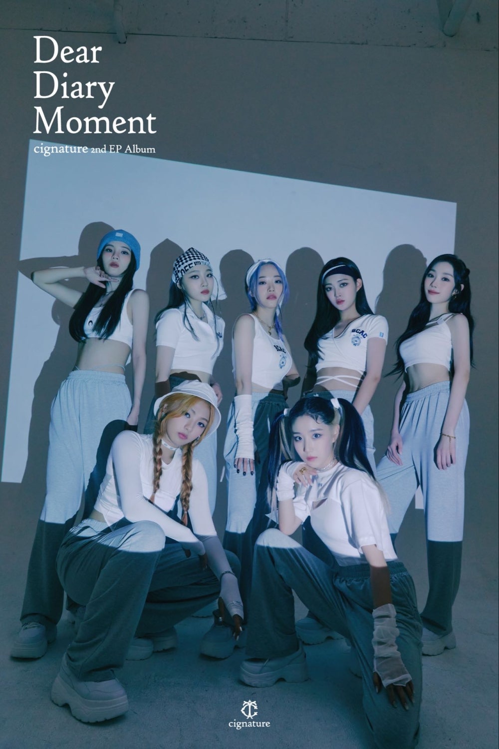  cignature 2nd EP Album Dear Diary Moment Group Concept Photo 3