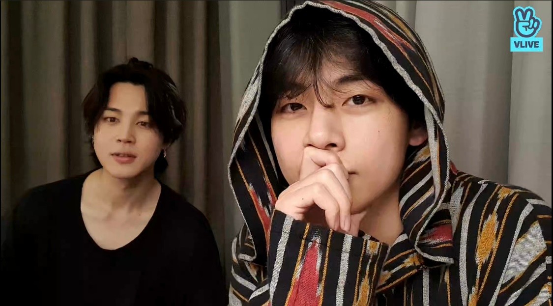 V LIVE - Taehyung, excited after meeting ARMY, is here!