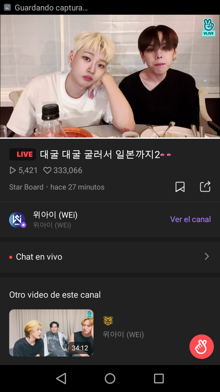 Live chat v V Live