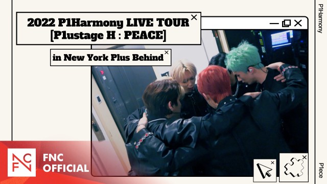 2022 P1Harmony LIVE TOUR [P1ustage H : PEACE] in New York Plus Behind